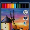 Akvarellivarikynat 12 Kpl