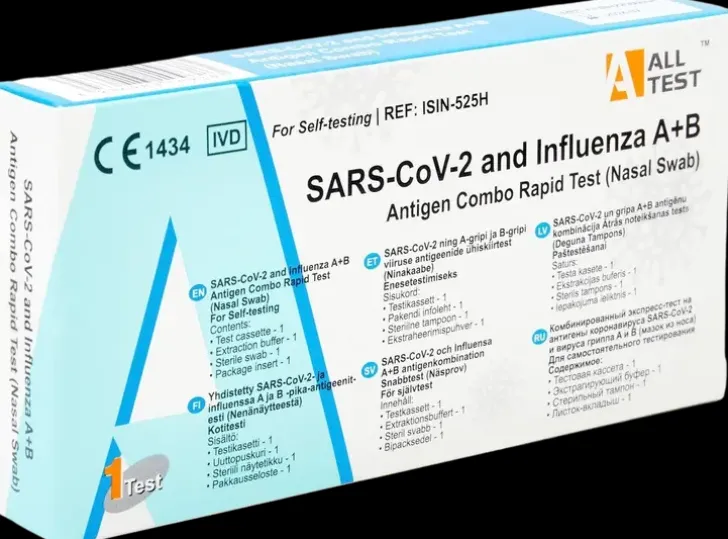 Alltest Covid-Influenssa Kotitesti 1Kpl