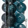 Carrefour Joulupallo 6 Cm 16 Kpl, Tummansininen