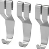 Elfa Classic Hyllykoukku Lankahyllyyn 472480 3Kpl Platina