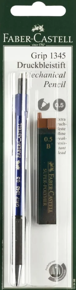 Faber-Castell Lyijytaytekyna 0,5Mm + Lyijyt