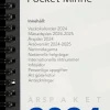 Fickkalender Time System Minne Arspaket 2024