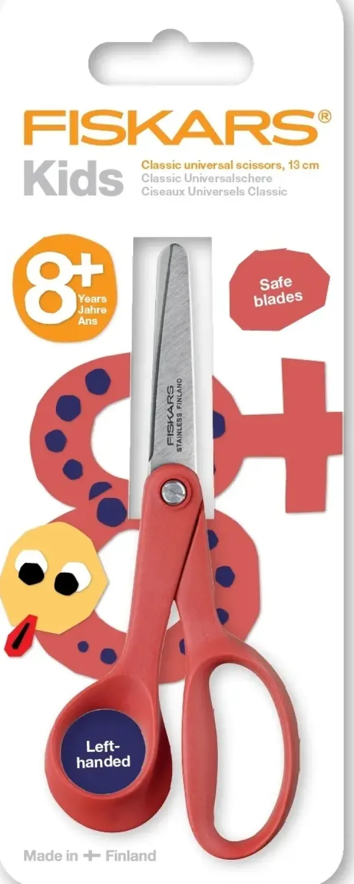 Fiskars 13 Cm Classic Lasten Sakset, Vasen