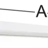 Habo U-Kannatin 611 50Cm Valkoinen