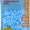 Hama Midi Silityshelmet Pussissa, 1000 Kpl, Pastelli Jaansininen