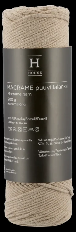 House Lanka Macrame Puuvilla 212147 200 G