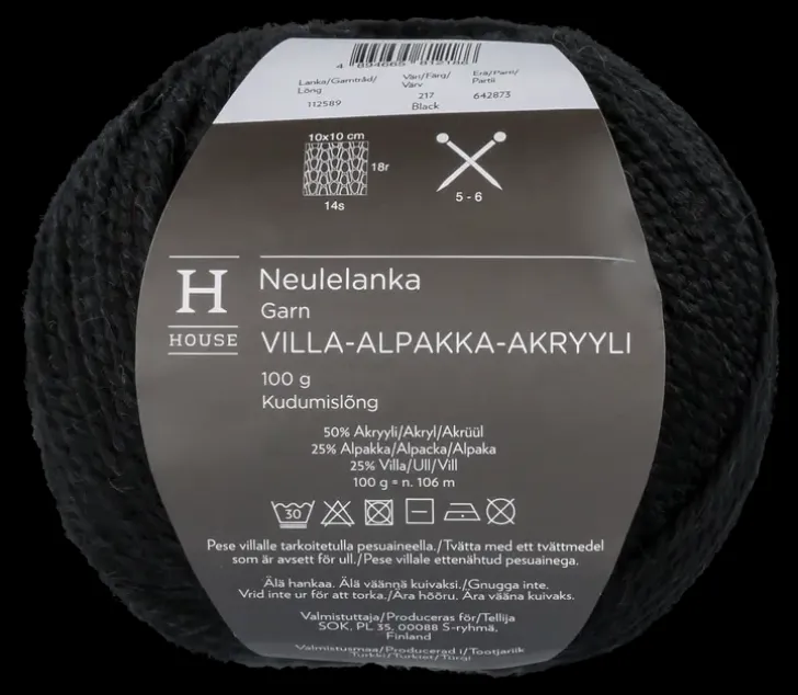 House Neulelanka Villa-Alpakka-Akryyli 112589 100 G