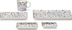 Iittala Oiva Toikka Collection Lautanen A7 7X10Cm Helle Sininen-Ruskea