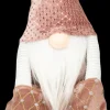Istuva Tonttu Lokapoksy 57 Cm, Pinkki
