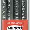 Meyco Hobby Graphit Luonnoskynat 4Kpl H, Hb, 2B, 4B Muovikotelossa