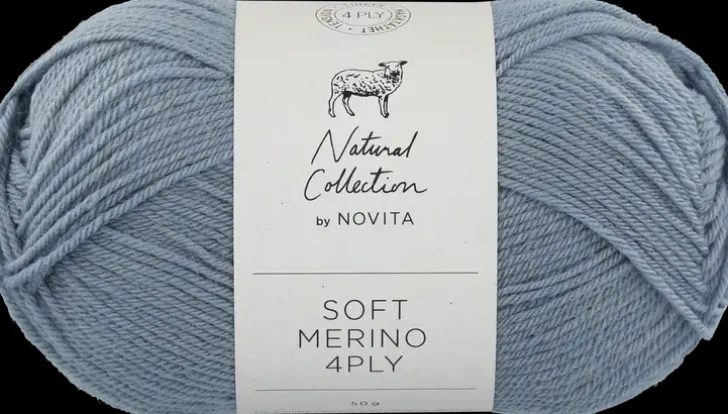 Novita Lanka Soft Merino 4 Ply 50 G Vesi 120