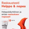 Rfsu Raskaustesti 8Kpl