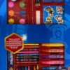 Ryhma Hau/Batman/My Little Pony 52 Os. Taidesalkkulajitelma, Sis. 8 Tussia, 8 Varikynaa, 8 Varivahaliitua, 10 Vesivarinappia, Sivellin, Teroitin, Pyyhekumi, Sieni, Hb Lyijykyna, Viivain, 2Tarra-Arkkia