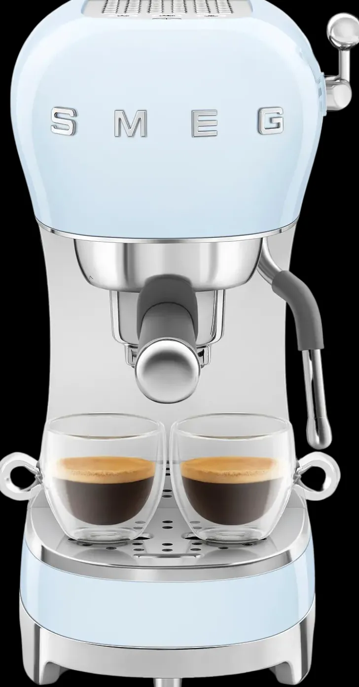 Smeg Ecf02Pbu Espressokeitin, Pastellinsininen