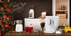 Smeg Maidonvaahdotin Valkoinen Mff01Wheu