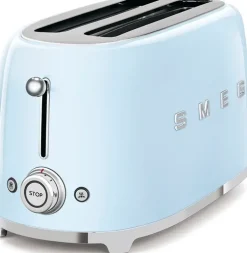 Smeg Tsf02Pbeu 4-Viipaleen Leivanpaahdin Pastellinsininen