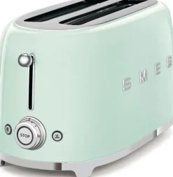 Smeg Tsf02Pgeu 4-Viipaleen Leivanpaahdin Mintunvihrea