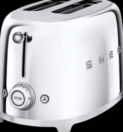 Smeg Tsf01Sseu 2-Viipaleen Leivanpaahdin Kromi