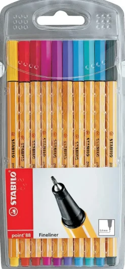 Stabilo Tussikyna Point 88 Fineliner 10 Varia
