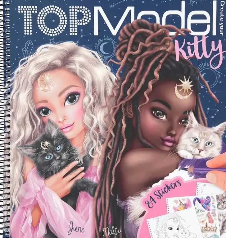 Topmodel Kitty Suunnittelukirja Moonlight